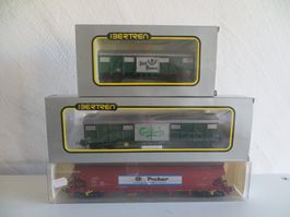 Ibertren/Electrotren H0: Set mit 3 Güterwagen, GS, OVP