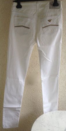 Armani Jeans Blanc/Weiße 26/IT40