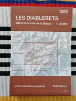 1285 Les Diablerets🌞1:25'000 Landeskarte der Schweiz