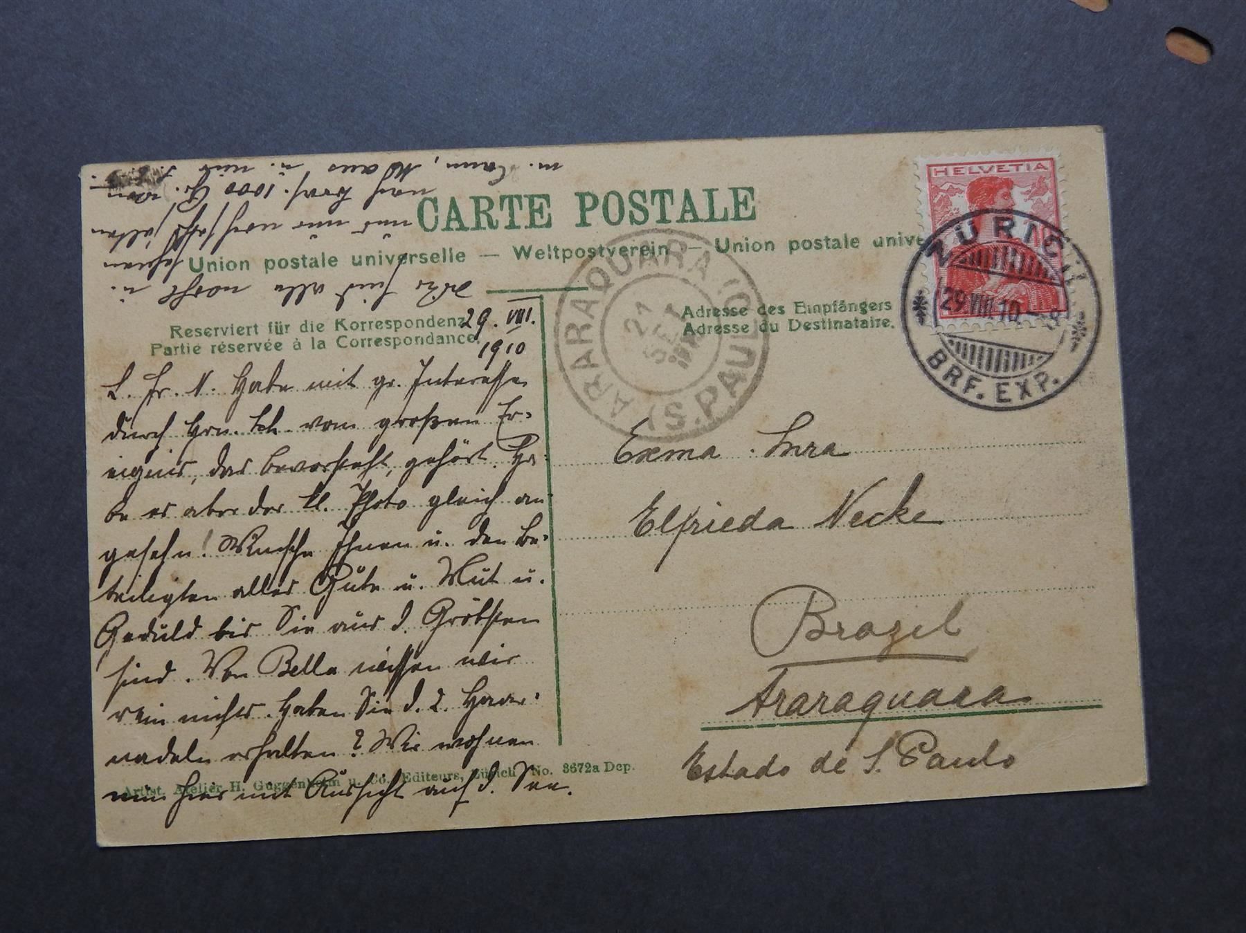 Cartoline postali: AK -  Meilen – Usato da Rain venduto da 999-800-K 1