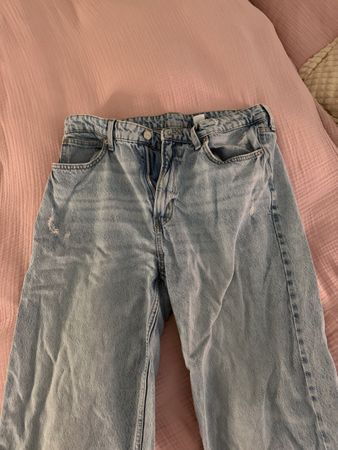 Jeans light blue Grösse 44 WIDE guter Zustand