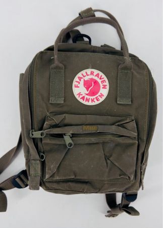 Rucksack Fjällräven Kanken Mini oliv