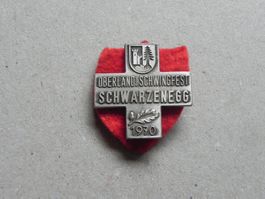 Abzeichen Oberl. Schwingfest Schwingen Schwarzenegg BE 1970