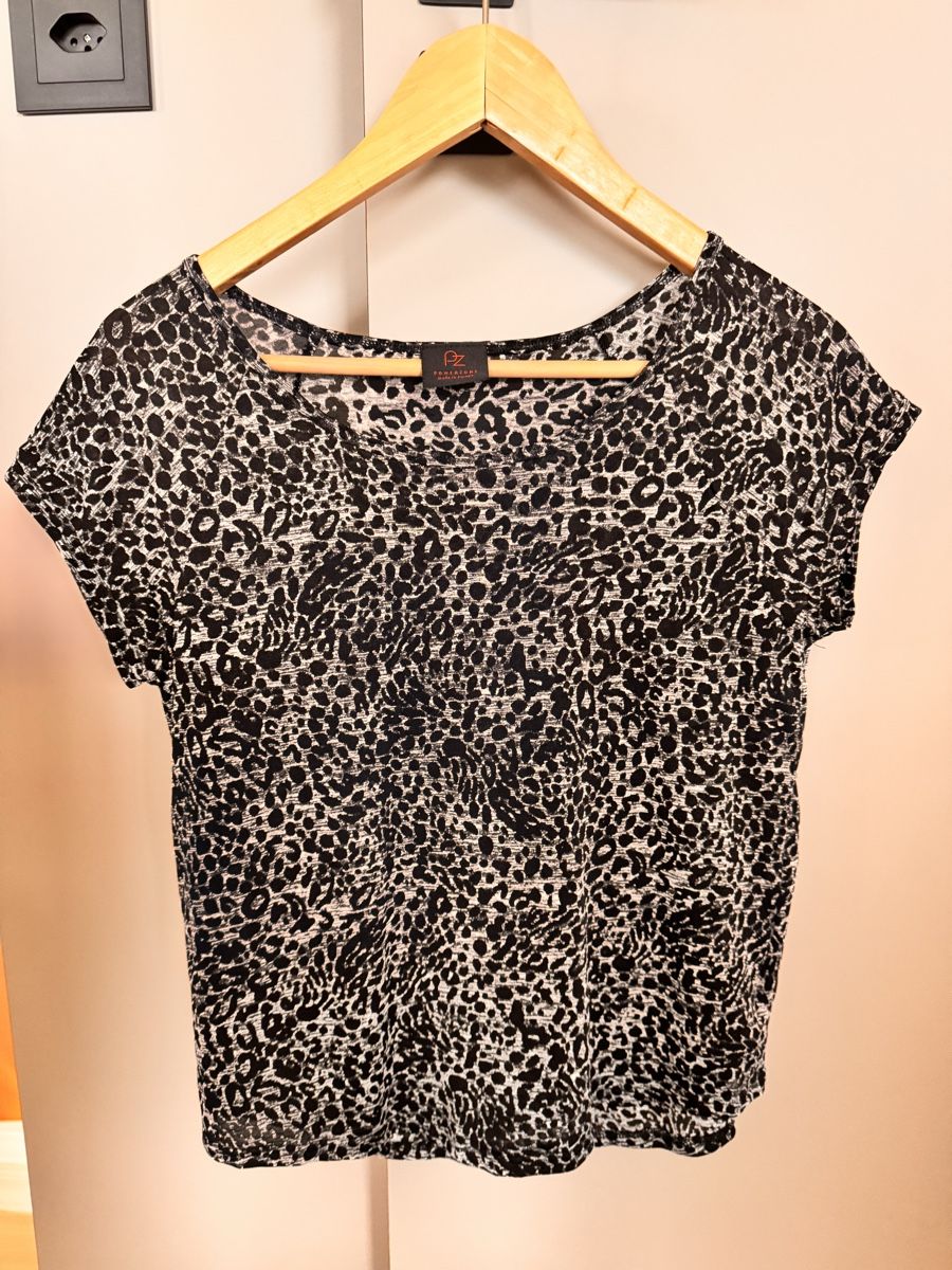 T-shirt: Leo Print Shirt, Gr.36, Powerzone – Usato da Rorschacherberg venduto da Kpas 3