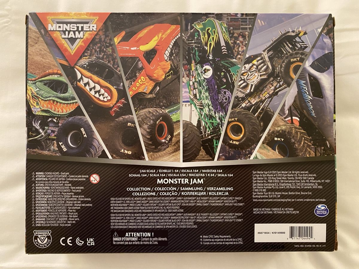Giocattoli: *EXKLUSIV* Monster Jam Collection, 9er Set – Nuovo e nell'imballaggio originale da Oberembrach venduto da theZaz 1