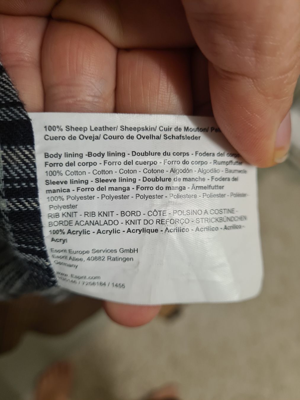Esprit Giacche: Esprit, Lederjacke, Herren, gr. M, cognac – Usato da Steinhausen venduto da MilaB 6