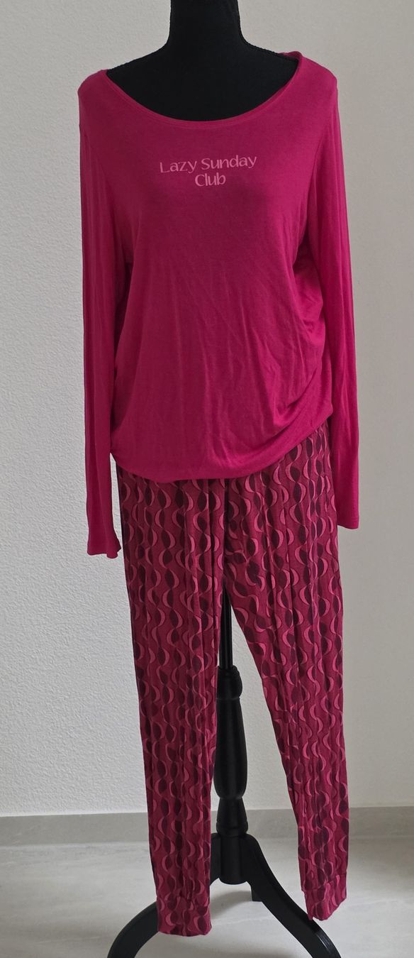 Negligees & Pigiami: Pyjamaset langarm Pink Grösse M – Usato da Rheinsulz venduto da Gilea