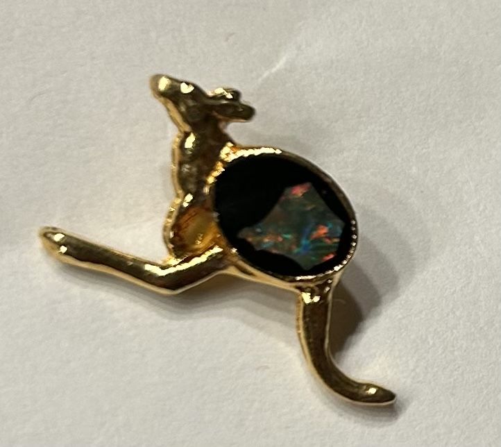 Ciondoli: Känguru-Pin mit Opal – Usato da Lengnau AG venduto da Mefari