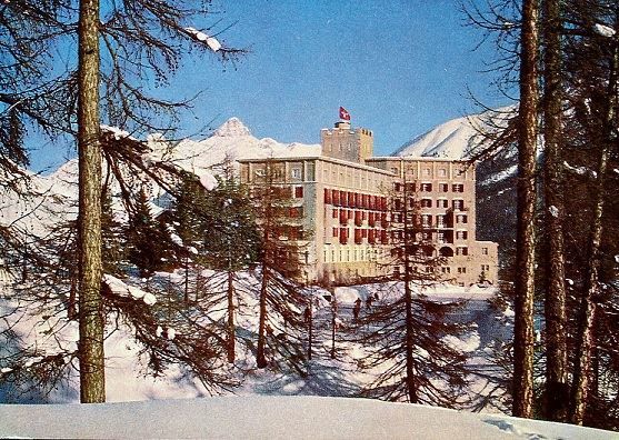 Cartes postales: ZUOZ Hotel Castell – D'occasion à Jona par philajona