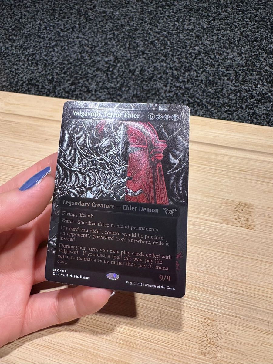 Magic The Gathering Carte collezionabili: MTG Valgavoth, Terror Eater (Textured Foil) – Nuovo (secondo la descrizione) da Kirchdorf AG venduto da Noah35 1