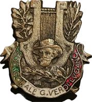 Abzeichen, Ticino-Lugano, Società Corale Giuseppe Verdi