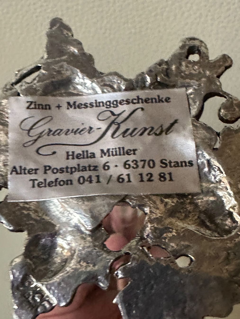 Altro per la casa: Thermometer aus Zinn – Usato da Bern venduto da schnupka 3