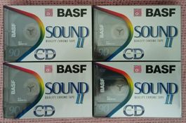 BASF Sound II 90 / cassette MC - scellées