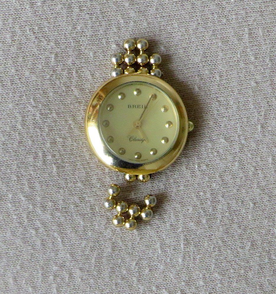 Breil Orologi: Breil Claridge goldplated Damenuhr – Usato da Ebmatingen venduto da Paradisee