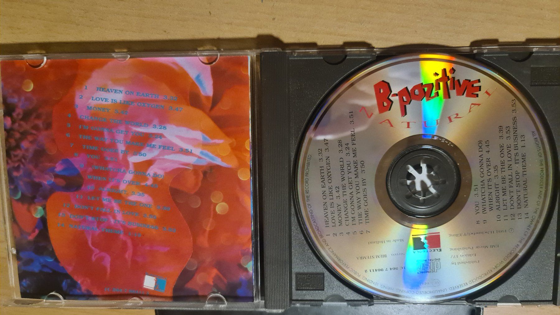 CDs: B-positive - Natura CD (1992) – Gebraucht aus Dintikon von Vexi 1
