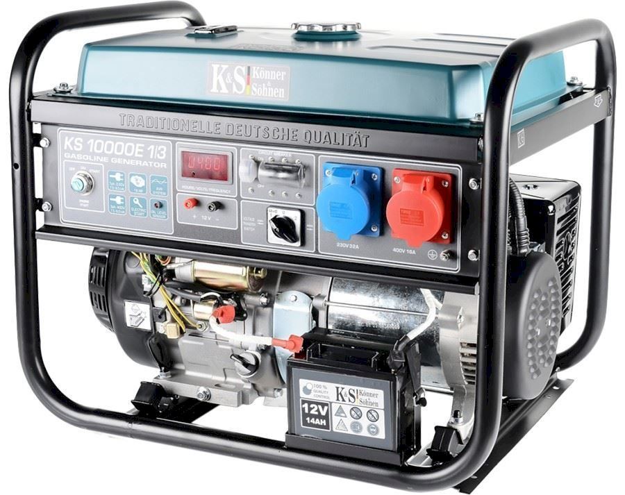 Generatori di corrente: K&S KS 10000E 1/3 Benzin-Generator 8kW – Nuovo e nell'imballaggio originale da Bottighofen venduto da zaap 1