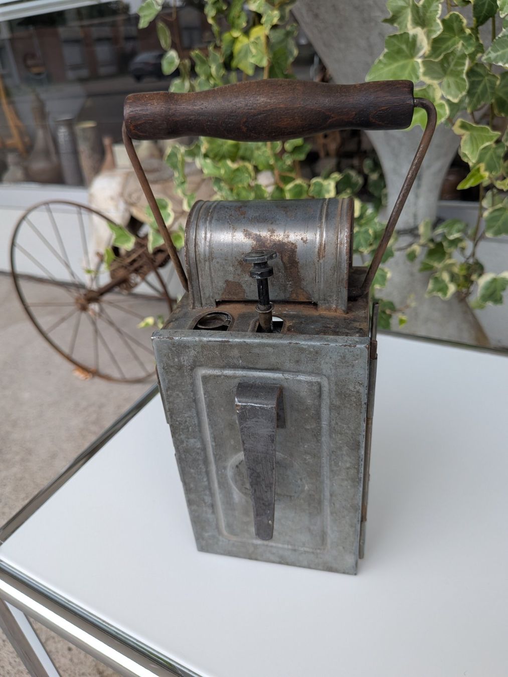 Lampade: Karbit Laterne Lampe – Usato da Emmen venduto da Brockofsky 2