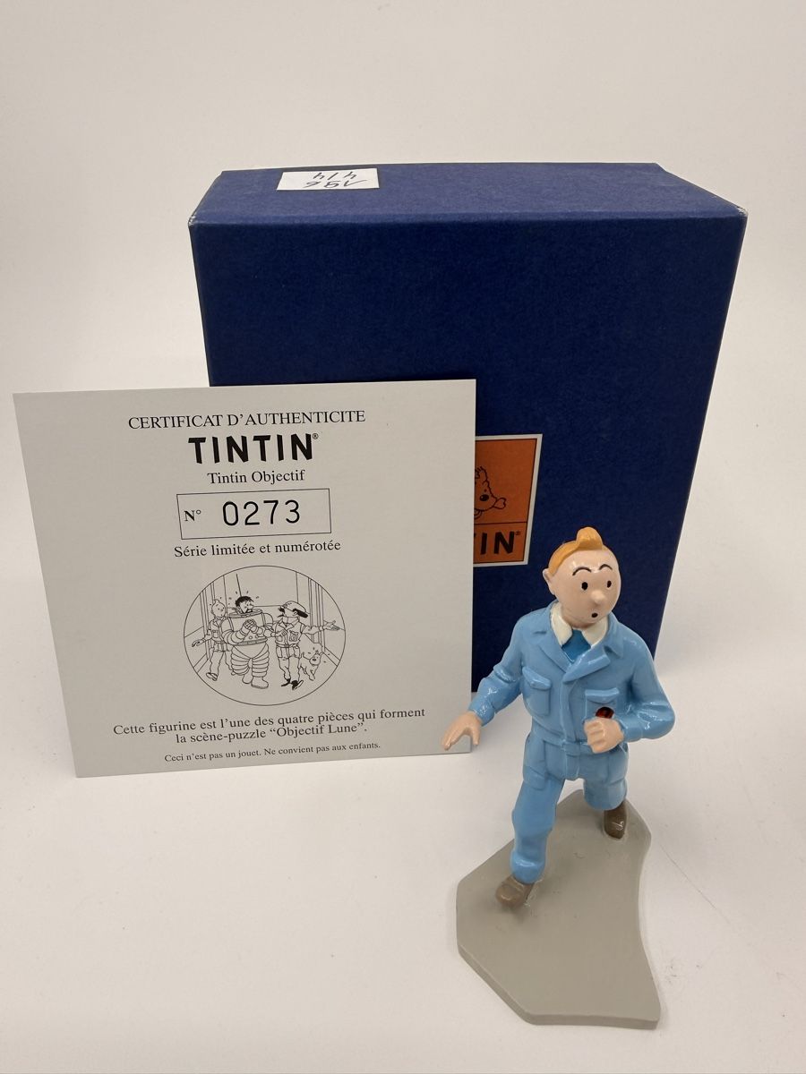 Statuette: Figurine Pixi Tintin Puzzle Objectif Lune – Nuovo e nell'imballaggio originale da Vionnaz venduto da Bachi-Bouzouk1985 1