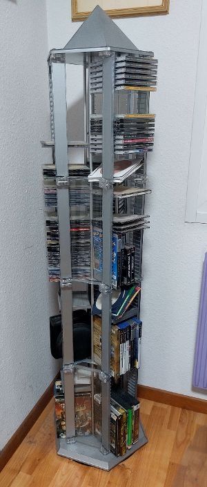 Hama Racks & Cavalletti: CD und DVD Ständer Hama – Usato da Arch venduto da repros