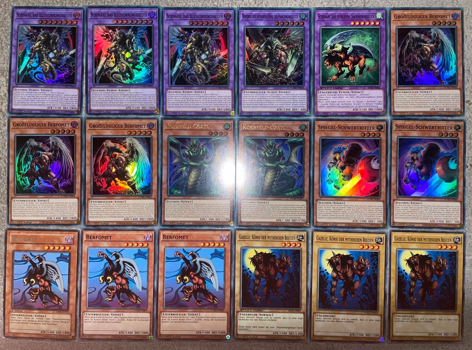Yugioh Carte collezionabili: YuGiOh Schimera / Chimera Deck Set – Nuovo (secondo la descrizione) da Altstätten SG venduto da ChangeMaker
