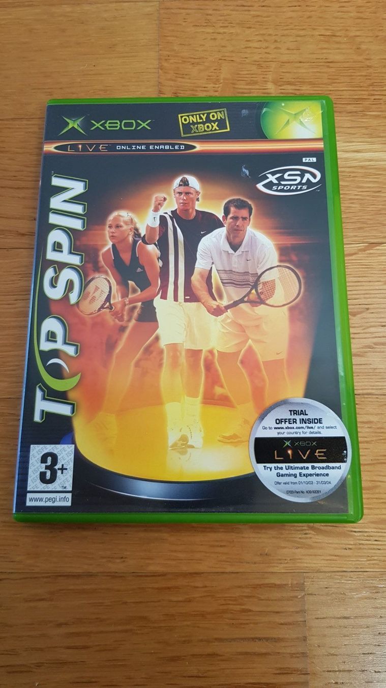 Microsoft Giochi: Top Spin - XBOX - PAL – Usato da Lausanne 26 venduto da HipstersCollectibles