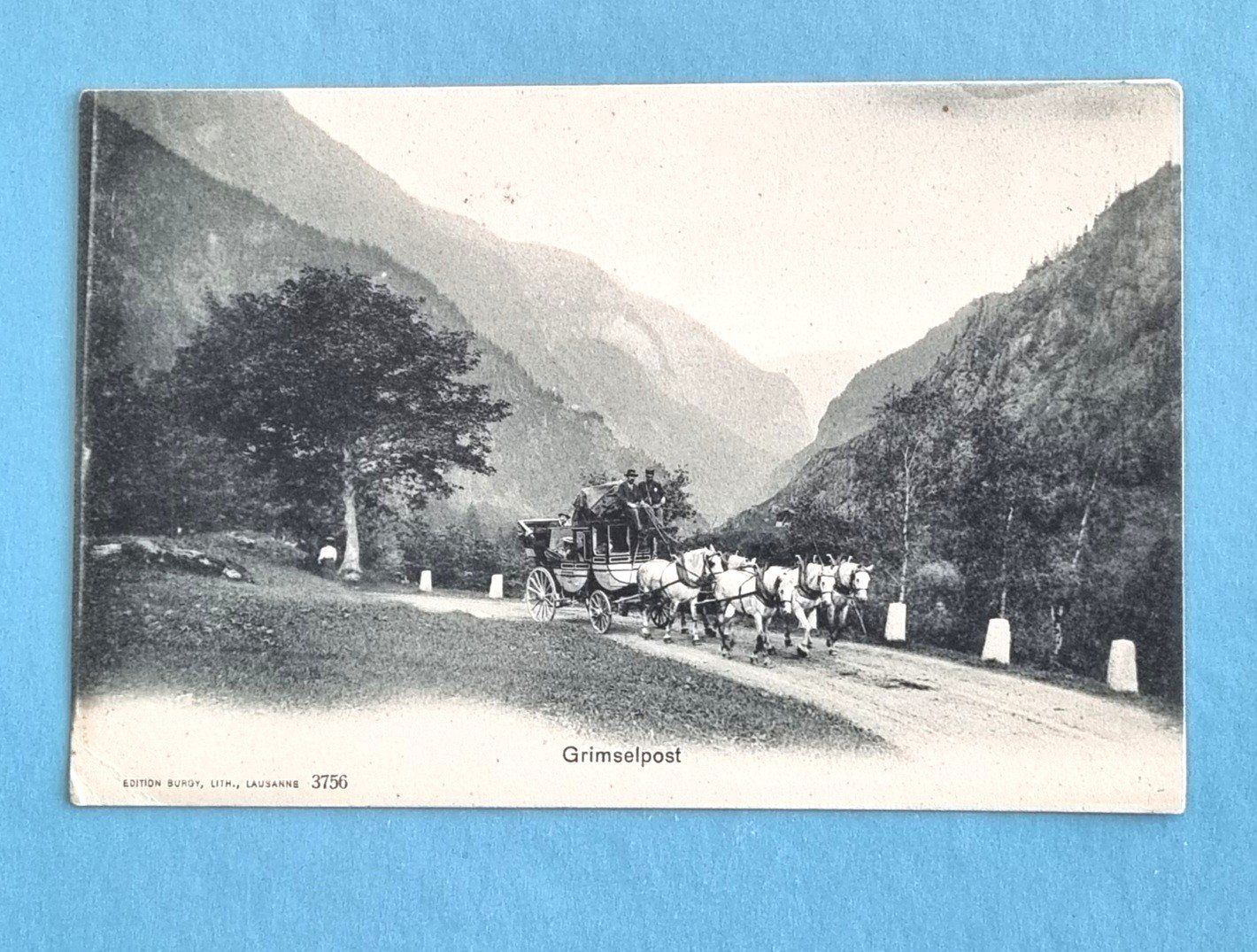 Cartes postales: Grimsel - Grimsel Post - Postkutsche – D'occasion à Rothrist par RROENK