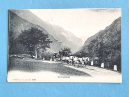 Grimsel - Grimsel Post - Postkutsche