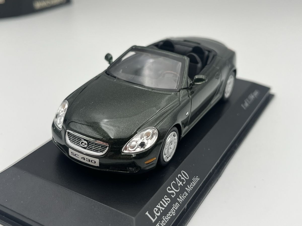 Lexus Modellini d'auto: Lexus SC 430, 1:43 Minichamps – Usato da Broc venduto da Jenson7 1