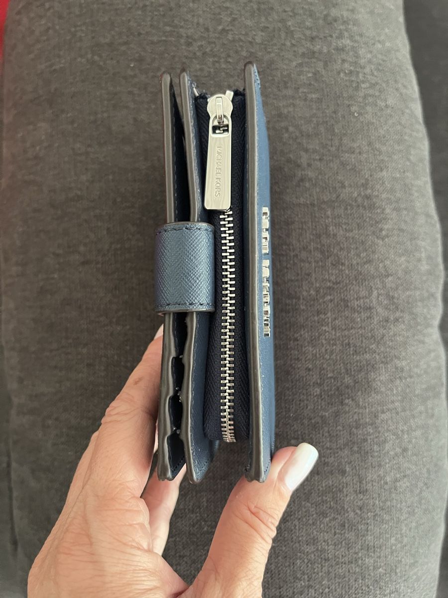 Michael Kors Portamonete: Portefeuille Michael Kors bleu – Usato da Fully venduto da Sassa68 3