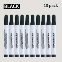 10 schwarze Whiteboard Marker, neu & ungebraucht