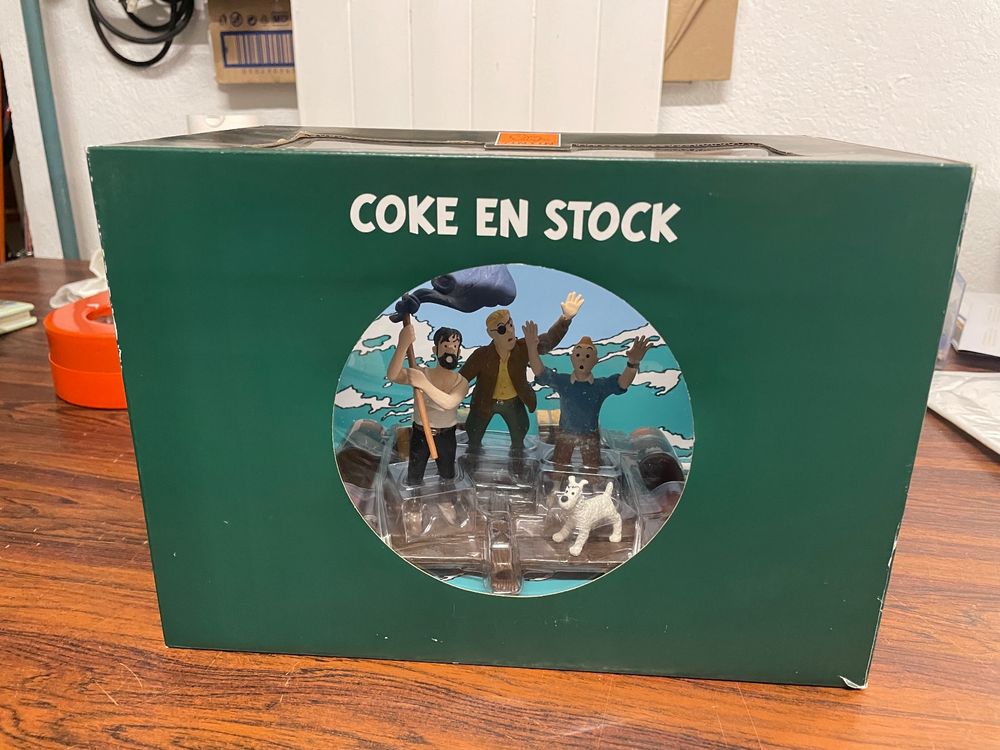 Tintin Grande Figurines Diorama Coke En Stock Kaufen Auf Ricardo