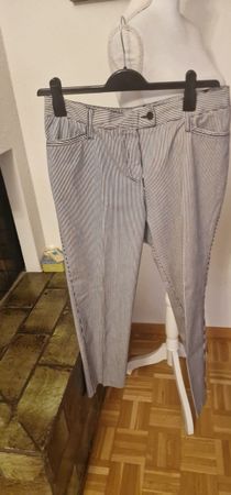 Marco Pecci Sommerhose, Damenhose Gestreift, Gr. 42 Top!