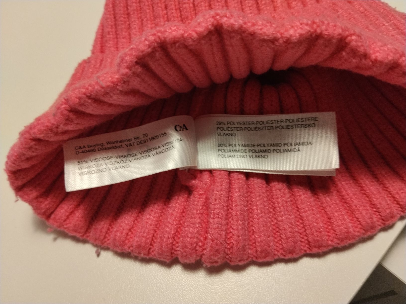 C&A Autres vêtements fille: Winter Kappe Mädchen - ca. bis 3-jährig – D'occasion à Muri AG par Suiphi 2