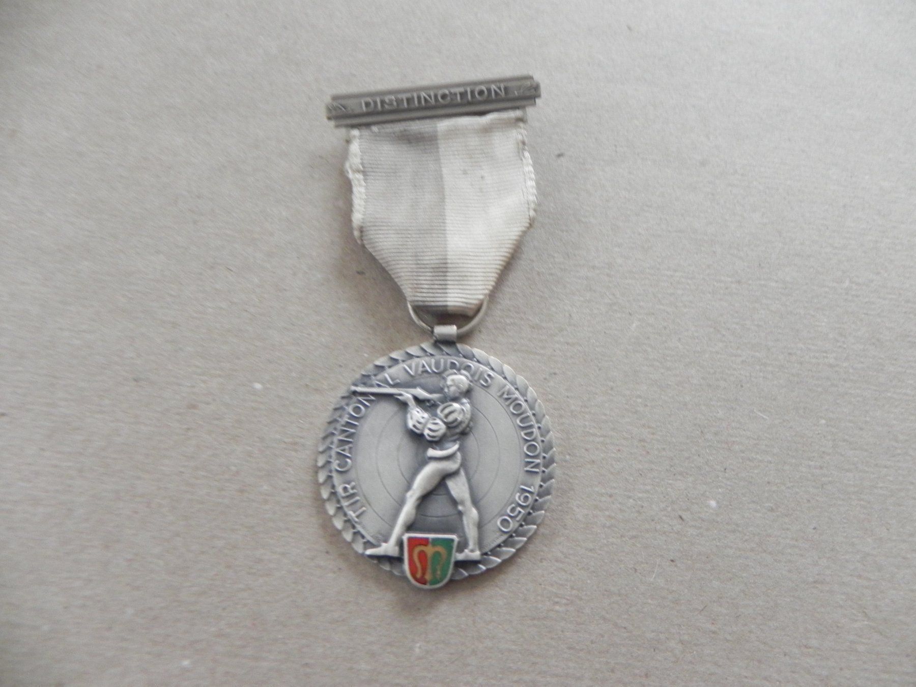 Medaglie: Medaille Tir Cantonal Vaud Moudon 1950 – Usato da Siebnen venduto da krimsie 1