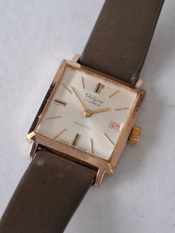 Vintage Valgine 17Jewels, 60er Jahre, PLAGUE G20 (Gebraucht