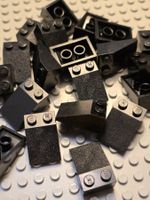 Lego 13 x Dachstein 2×3 25°(3298) schwarz