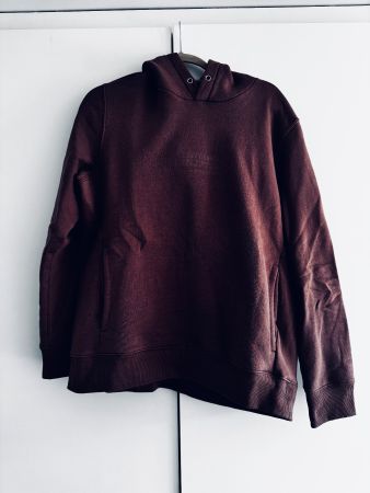 H&M Sweatshirt Hoddie Rostrot / Braun Grösse L