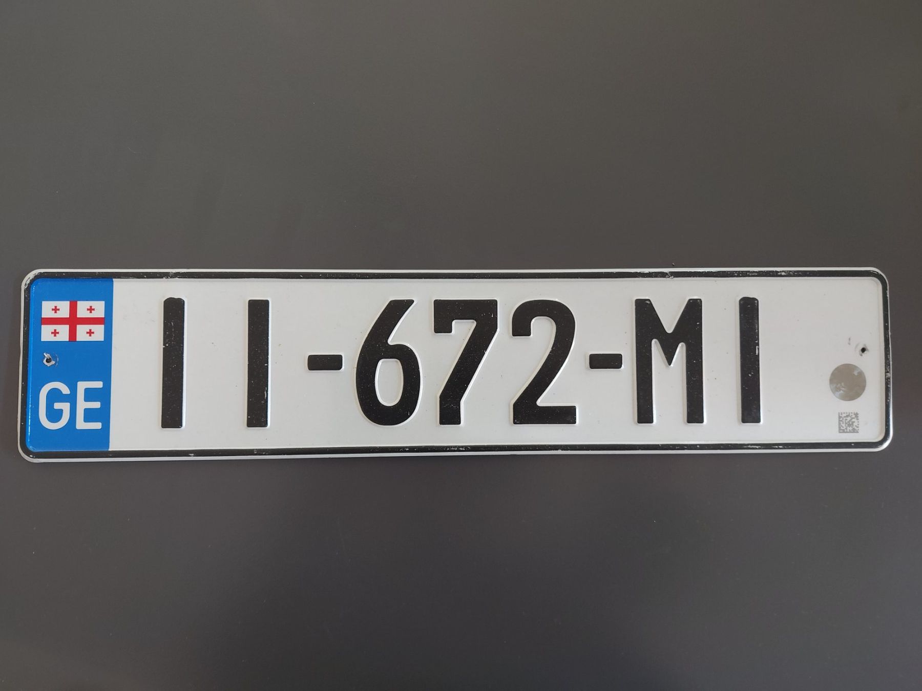 Insegne: GEORGIEN         Nummernschild – Usato da Aarburg venduto da 340cui