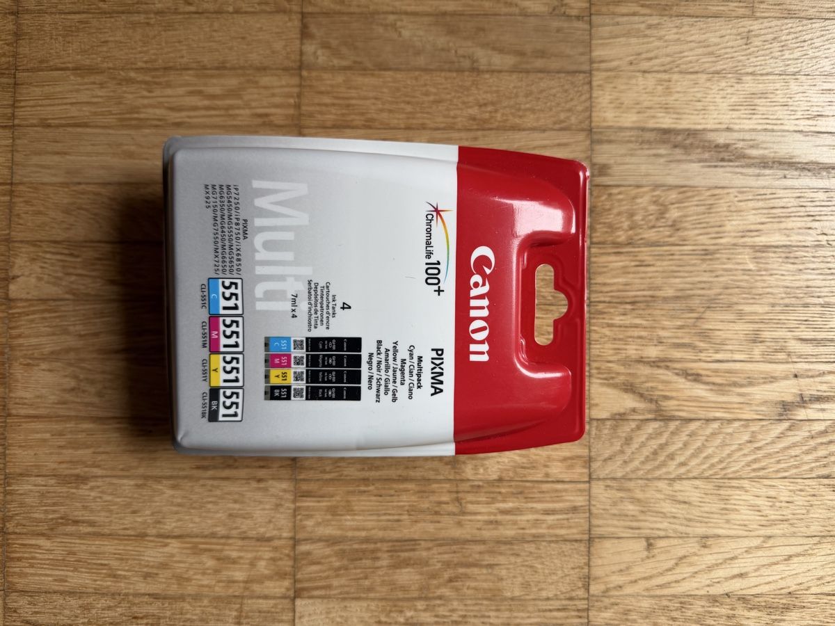 Canon Cartucce per stampanti & toner: Original Canon Druckerpatronen Multipack 551 – Nuovo e nell'imballaggio originale da Bern venduto da timothyvii