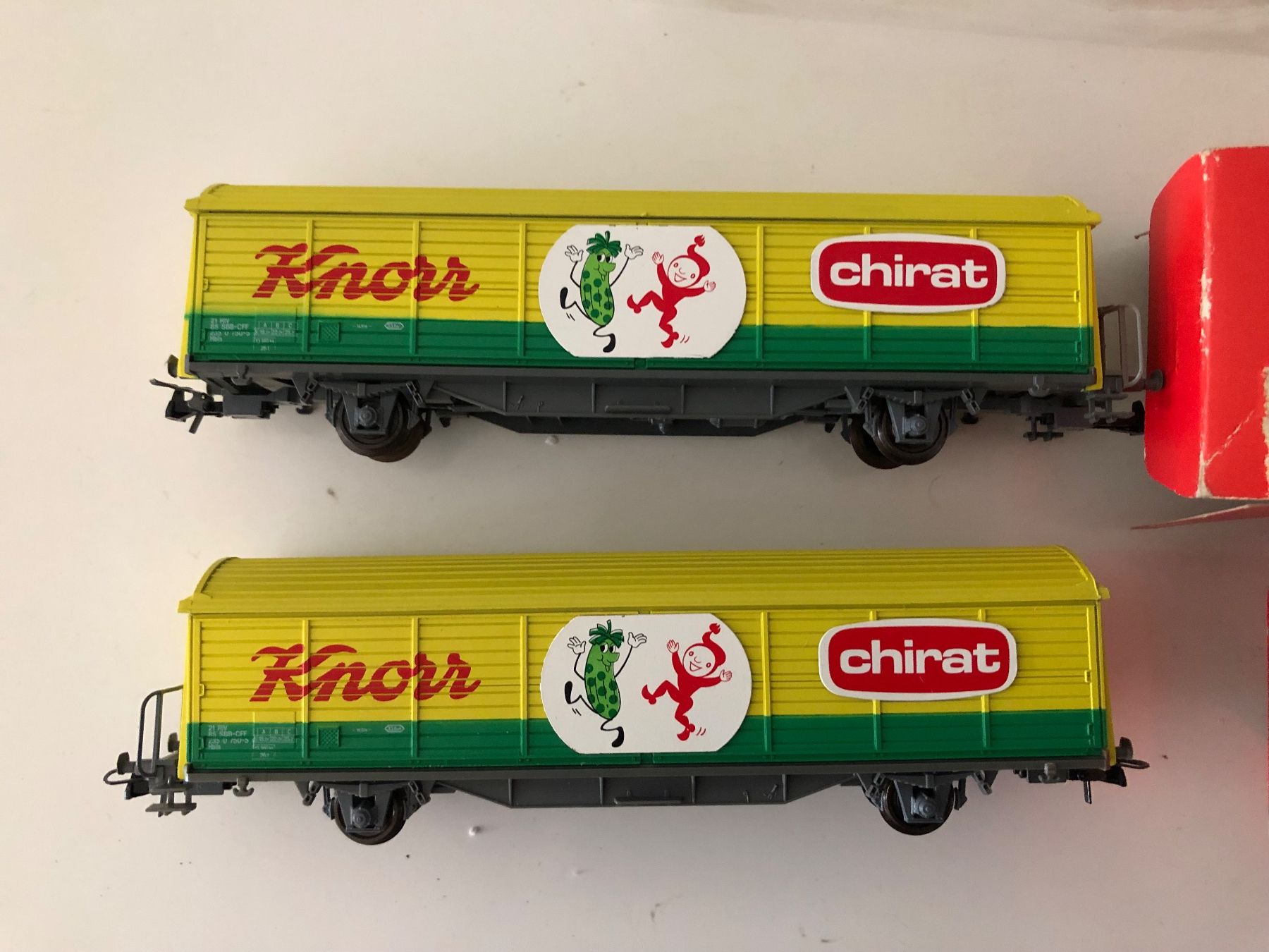 Aku Modelleisenbahnen: AKU Knorr 2er Set 9029 NEU – Neu und originalverpackt aus Ostermundigen von Garmin03 1