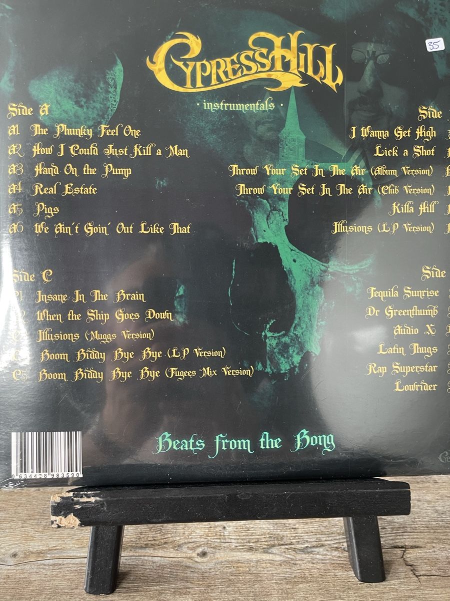 Schallplatten: Cypress Hill / Beats from the bong – Neu und originalverpackt aus Dagmersellen von  1