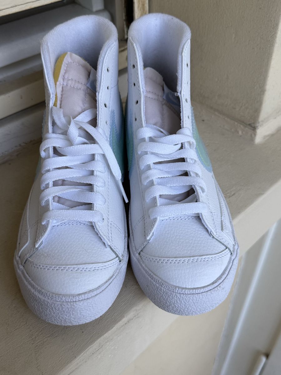 Nike Herrenschuhe: Nike Blazer Mid 77 Grösse 38 Weiss Hellblau – Neu (gemäss Beschreibung) aus Basel von zukk_ 3