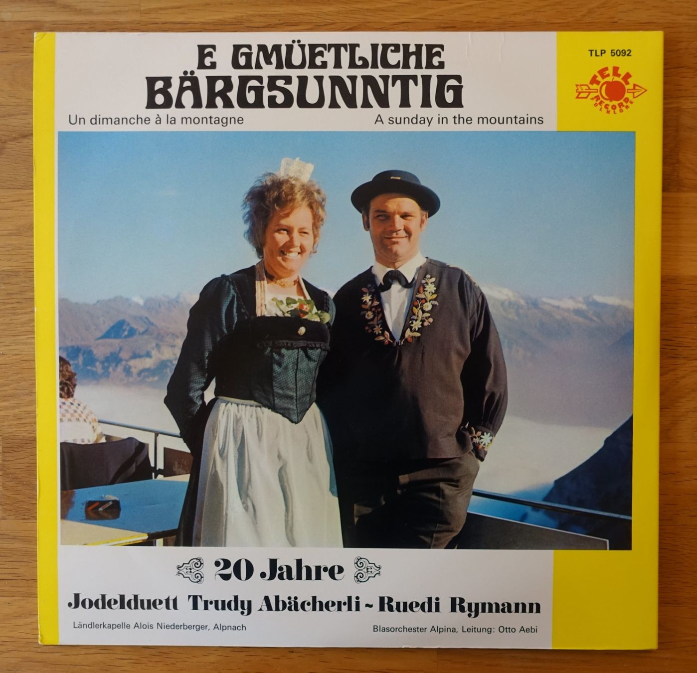 Dischi in vinile: Jodelduett Trudy Abächerli - Ruedi Rymann - T11 – Usato da Sessa venduto da discoverymedia 1