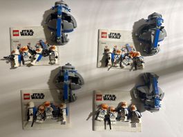 4x Lego Star Wars 75359 – Ahsokas Clone Trooper, Battlepack