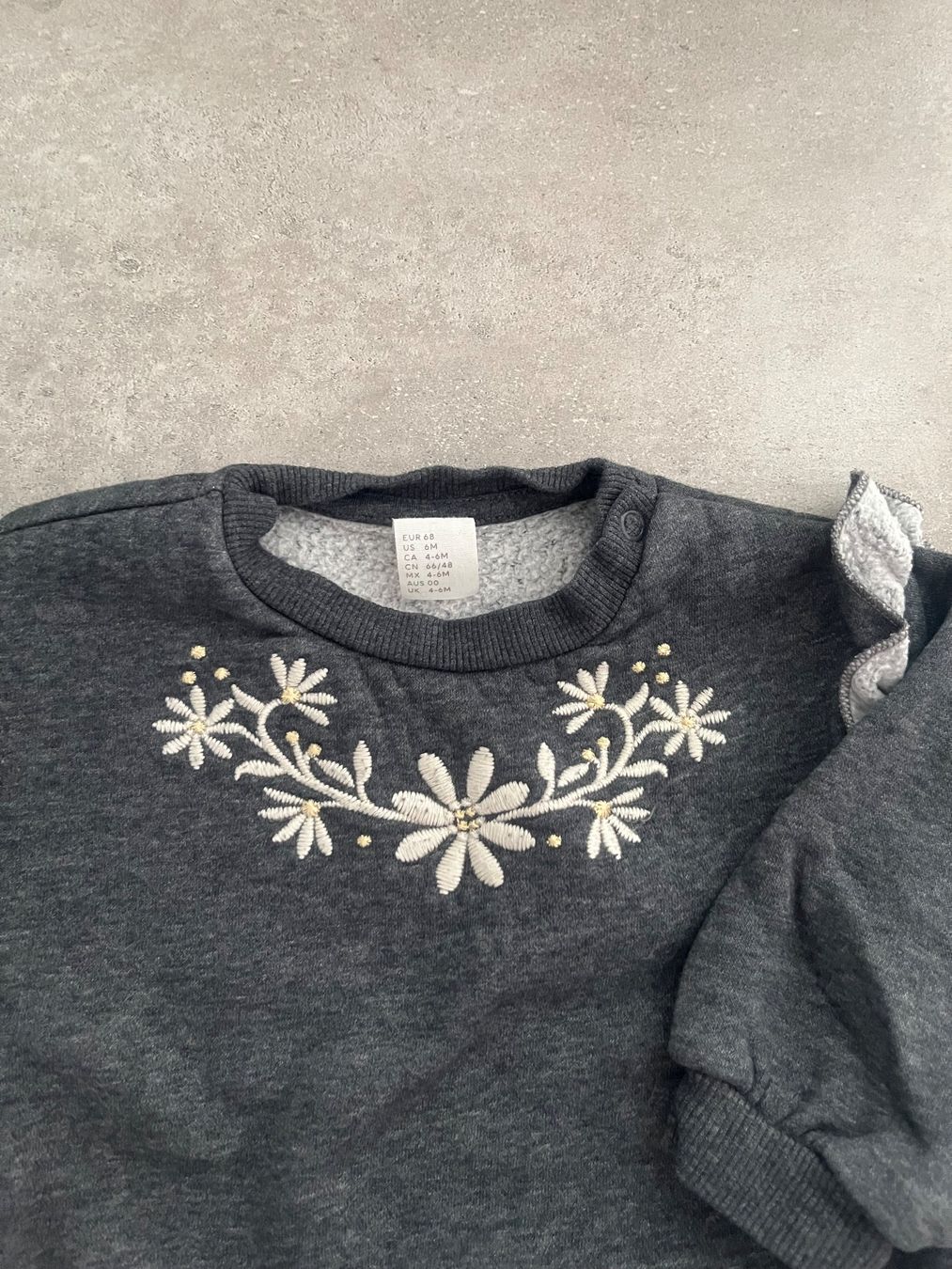 H&M Pullover & Sweatshirts: H&M süsser Winter Pulli, Baby, Pulli, grau, Gr. 68 – Gebraucht aus Mollis von Miss_Dresses 1