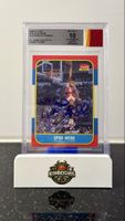 1986/87 Fleer Basketball #120 Spud Webb Jersey Fusion BGS 10