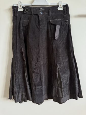 Jupe One Step hivernale en velours côtelé, taille 38.