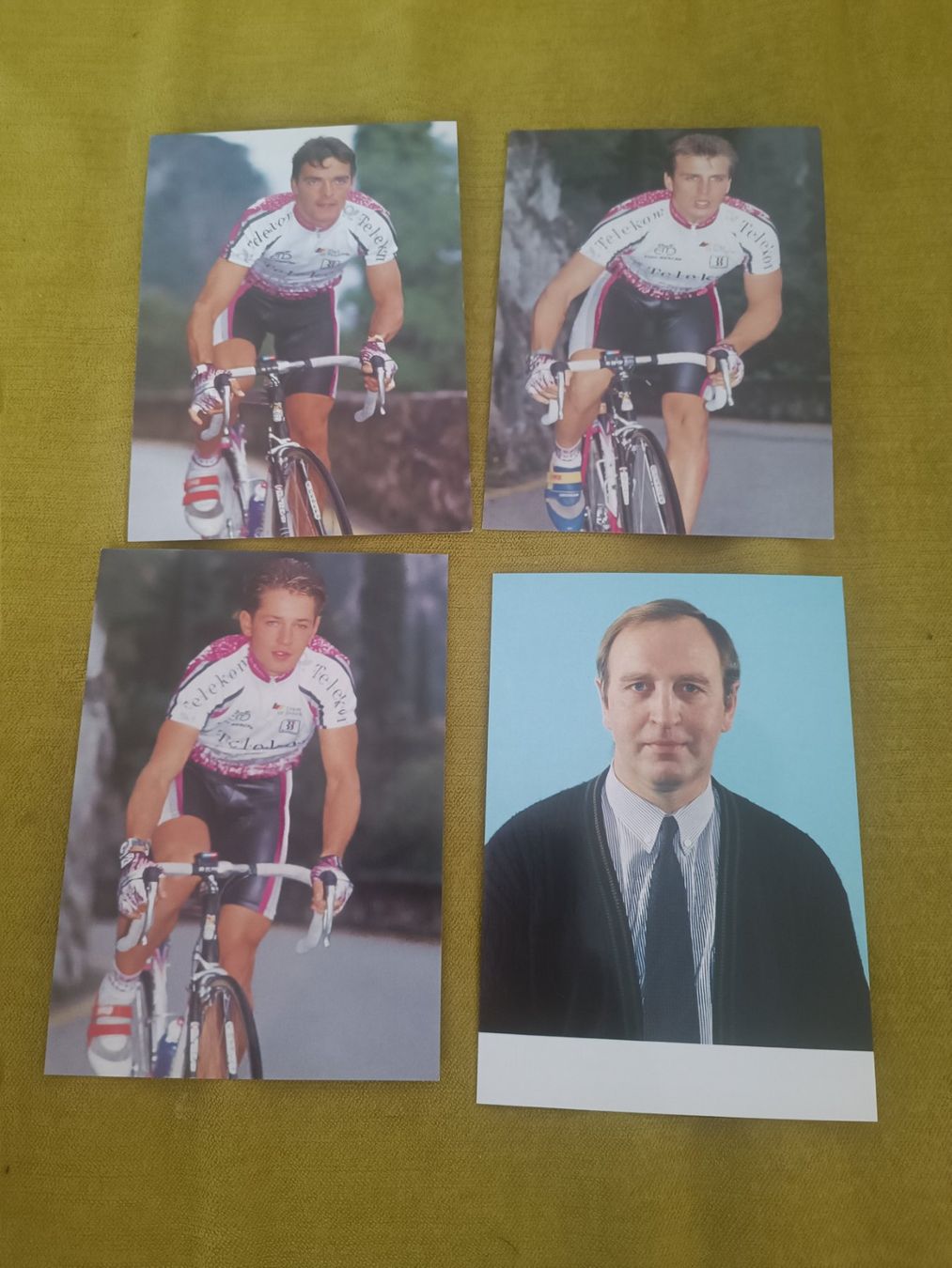 Autografi: Team Telecom 90er Jahre - 16 Handsignierte Autogrammkarten – Usato da Menziken venduto da Artographs 2