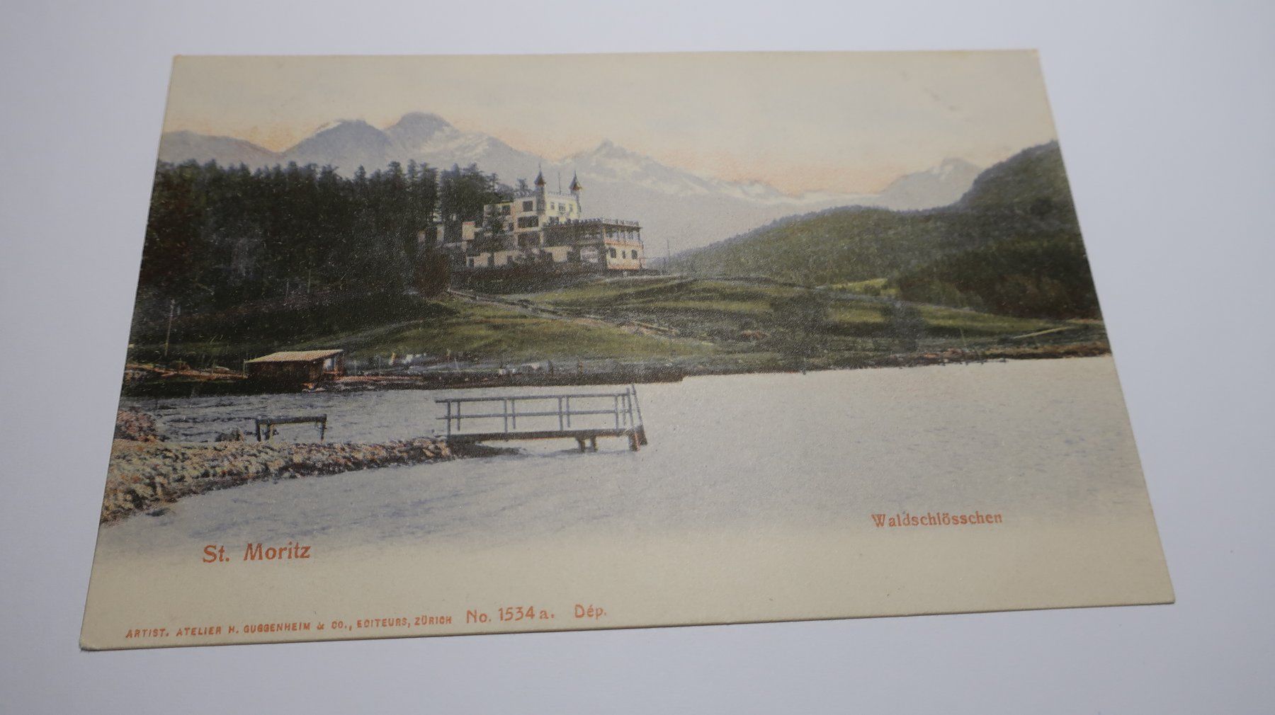 Ansichtskarten: St. moritz  Waldschlösschen – Gebraucht aus Cormoret von Pascalll2001 1