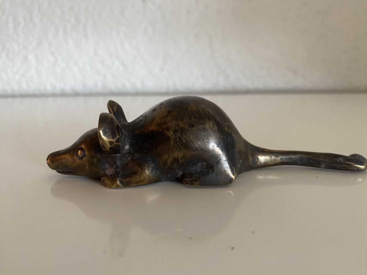Statuette: Freche, kleine Bronze Maus – Nuovo (secondo la descrizione) da Zürich venduto da eileenchen1 1